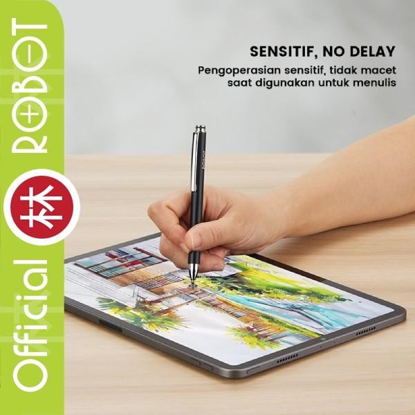 Jual Rugi Robot Rsp02 Universal Capacitive Stylus Pen Android Mobile Ipad Tablet