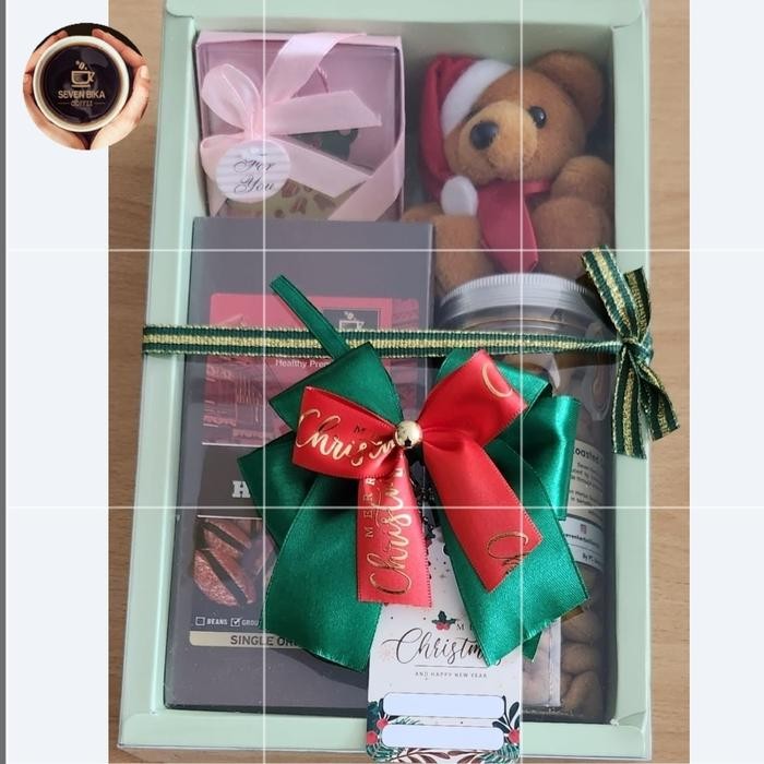 PAKET MIX NATAL SEVEN BIKA COFFEE X SEVEN HERBS