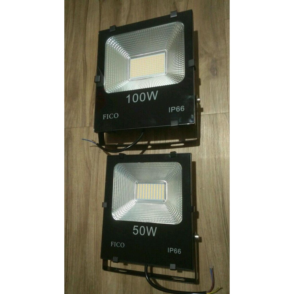 Sale Fico Flood Light Lampu Tembak Kap Sorot LED SMD 50 Watt Terlaris