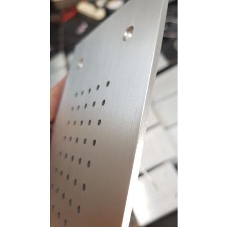 lr4u- Kit Papan Plat Elemen Separator Lcd Kualitas Bagus Di Lapisi Antigores. Aluminium