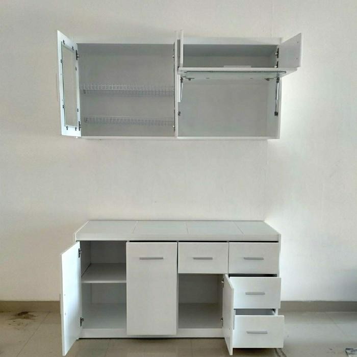 Kitchen set duco minimalis /lemari dapur/rak dapur