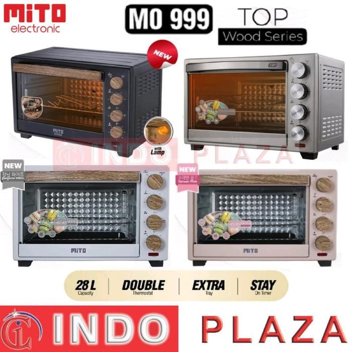 OVEN LISTRIK MITO 28 Liter MO 999 / OVEN MITO MO999 / MITO OVEN MO999