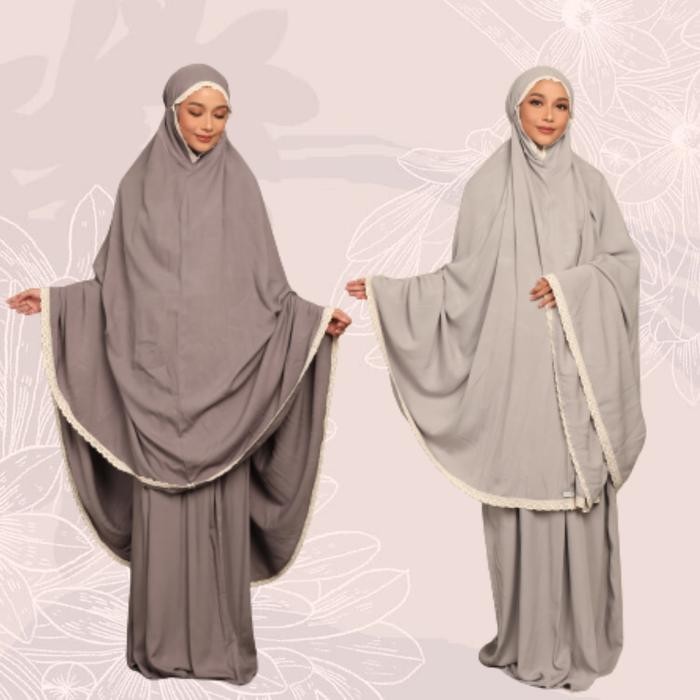 Mukena Rayon Plain Diario