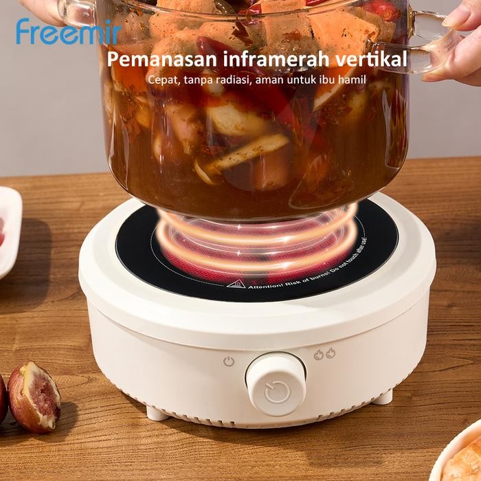 Freemir Kompor Listrik Mini Electric Cooker Kompor Listrik Keramik Praktis Multifungsi Bisa Untuk