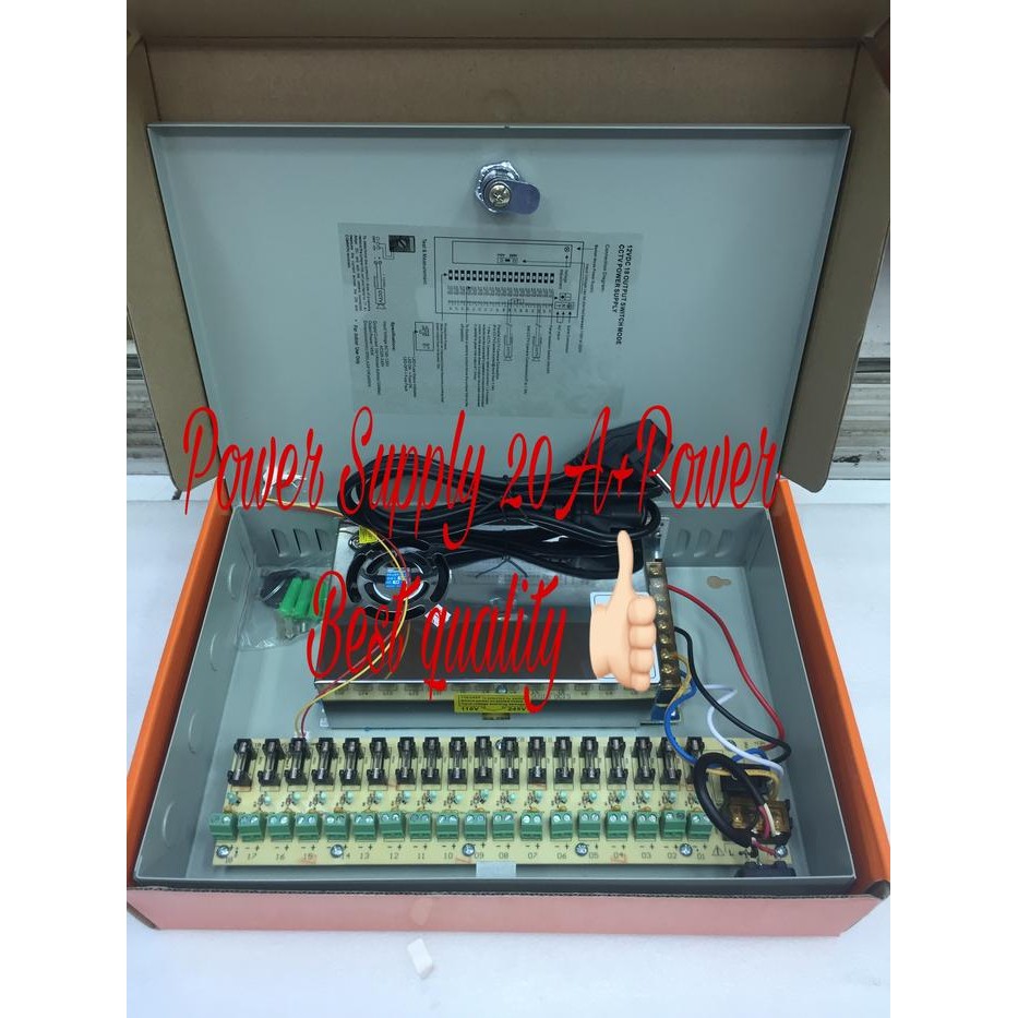 Power Supply 20A+Power
