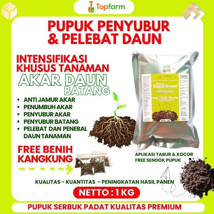 PUPUK KHUSUS AKAR DAUN DAN BATANG / PUPUK PENYUBUR AKAR DAN DAUN / PUPUK PENUMBUH AKAR DAN DAUN /