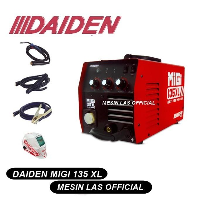Banyak Dicari Daiden Mesin Las Mig 135 Xl Trafo Las Co2 Mig I 135 Xl Tanpa Gas Terlariss 