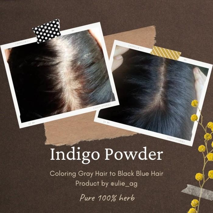 PROMO Indigo Powder (Pewarna Rambut Alami Indigo)