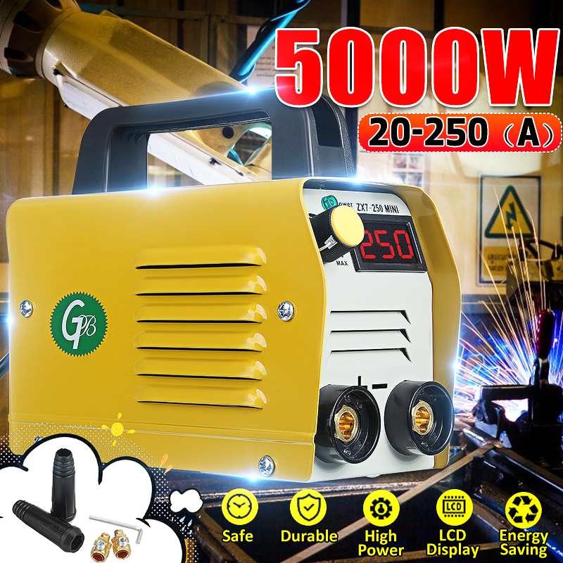 250A MINI Arc Welders 5000W Welding Equipment Machine Welding Machine Welderg Tool Electric Welding 