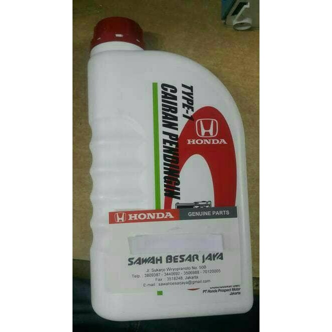 cairan pendingin radiator / radiator coolant honda