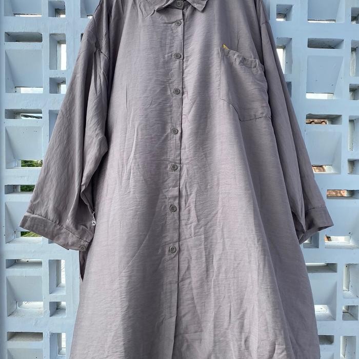 KirimCpT- Atasan Tunik Momo Jumbo Bigsize Ld 150 Muat Bb 90 Sampai 130 Kg