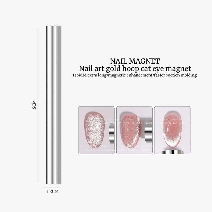 ZiZa- Nail Magnetic Stick Large/Besar Magnet Cylinder Super Strong For Professionals Nail