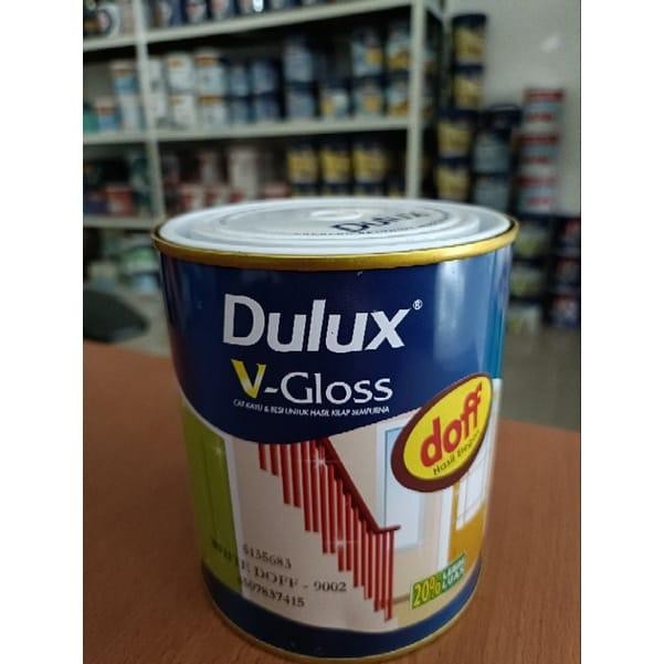 Dulux V - Gloss ( Cat Kayu & Besi ) Warna Doff 0,8 Ltr - Adeline Pearl D