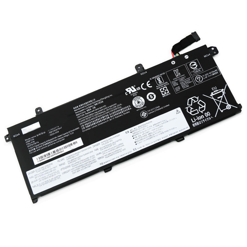 11.55V 51Wh Original Battery for Lenovo ThinkPad T490 P43S P14s T14 1st Gen  L18L3P73 L18M3P73 L18M3