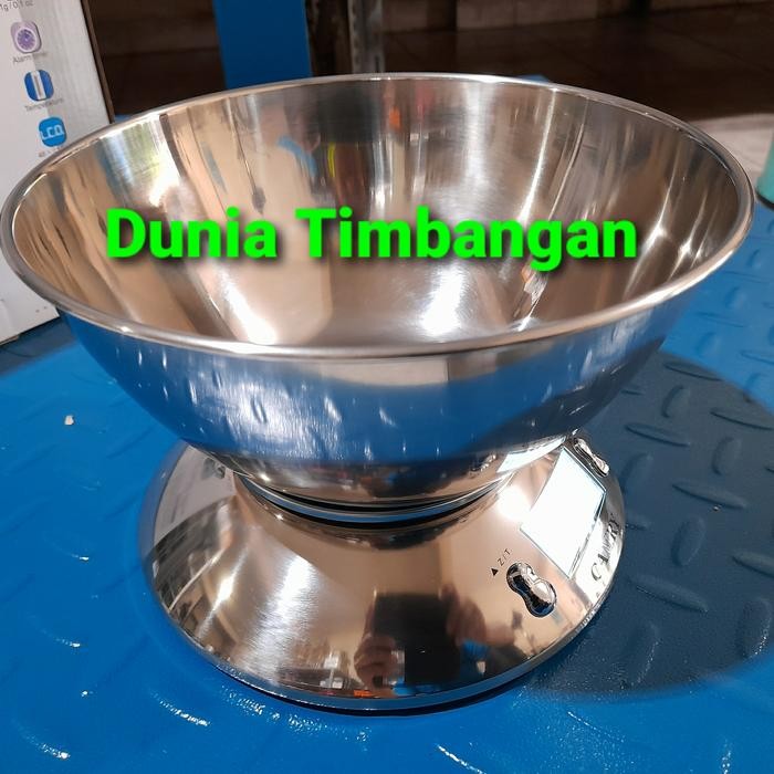 Goto Smart - Timbangan Kue Digital Timbangan Dapur Camry 5 Kg Stainless
