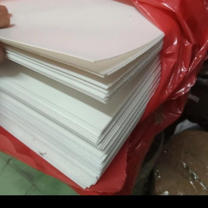 MIKA PP/MIKA PASIS PUTIH DOFF 0,50MM 40 X 40CM