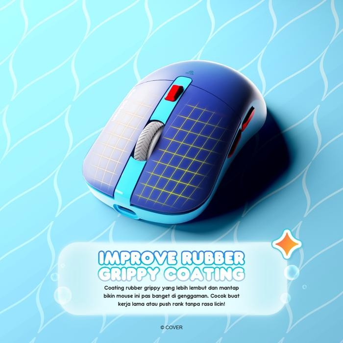 na64- Fantech X Kobo Kanaeru Hololive Exclusive Limited Edition Deskmat Mp905 & Mouse Wg9