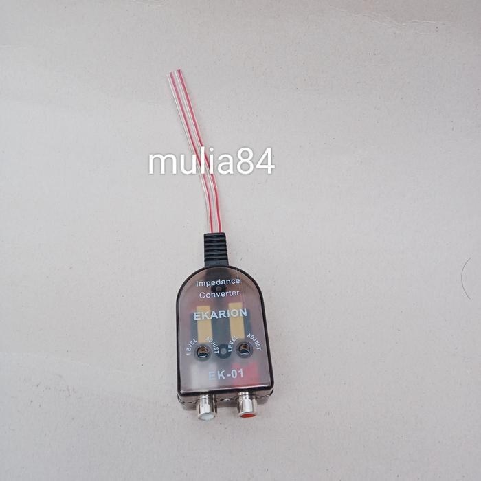 converter rca high to low audio mobil