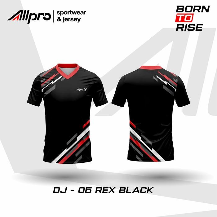 TERLARIS PRO DJ Kaos Sport Jersey Tenis Meja DJ 05 Baju Jersey Tenis Meja jersey Pingpong Jersey