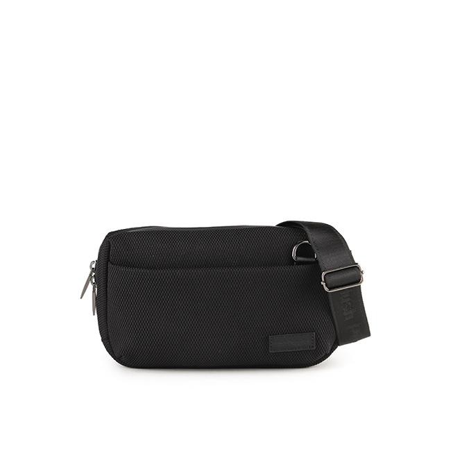 Hush Puppies Tas Pria Timmy Clutch / Messenger Bag Black