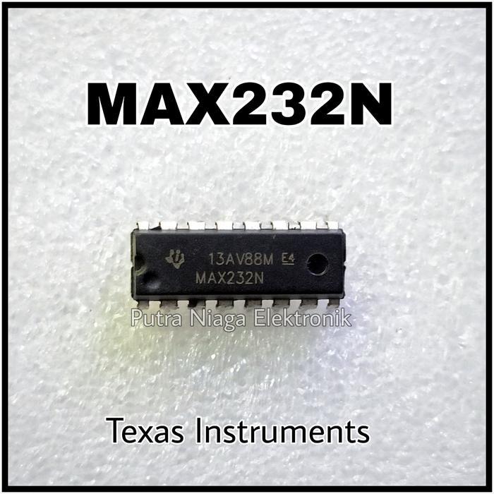 IC MAX232N DIP 16P TEXAS INSTRUMENTS / MAX232 TI