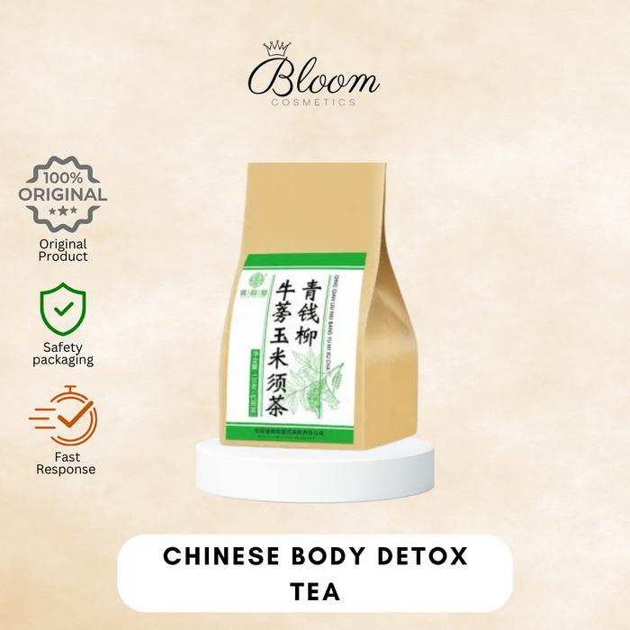 Body Detox Tea Penang Qing Qian Liu Niu Bang Yu Mi Xu Cha Terbaruu