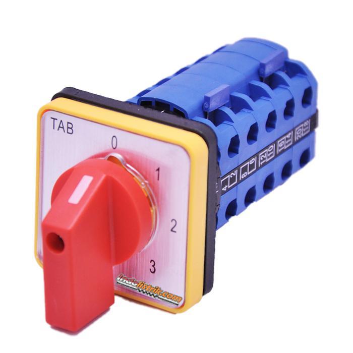 Selector 0-1-2-3 3Pole Sa-16-4-3 Tab