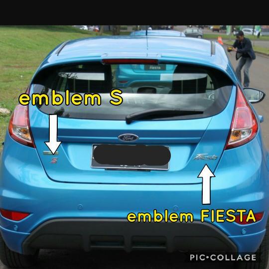 Paket Emblem Fiesta + Emblem S Utk Ford Fiesta