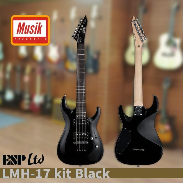 Gitar Elektrik ESP LTD LMH-17kit Black Original