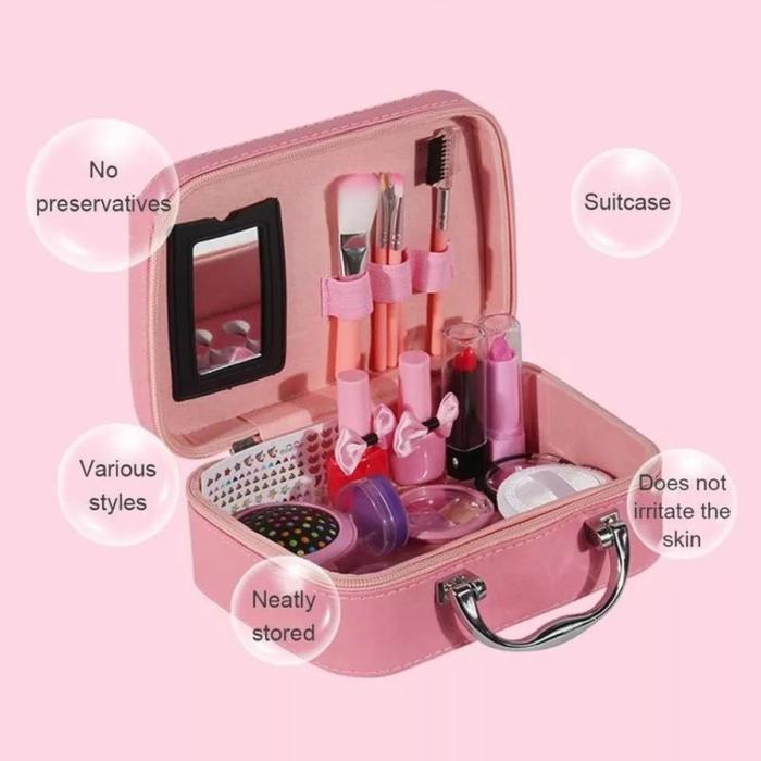 Make Up Anak Perempuan Mainan Make Up Set Dandan Anak Asli Non Toxic