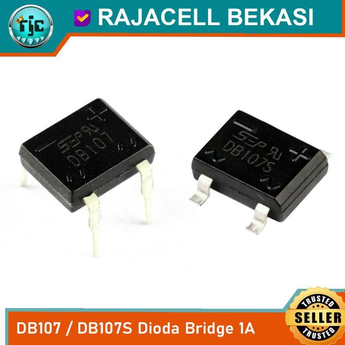 DIODE BRIDGE DIODA DB107 DB107S 1000V 1A SINGLE PHASE RECTIFIER