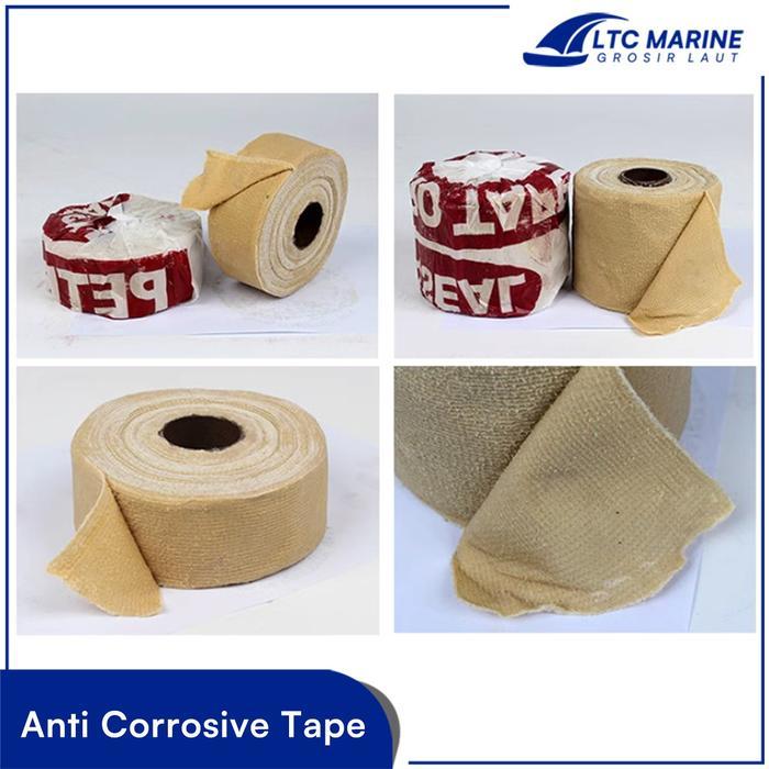 Premium Impa 812471 Petro Tape Grease Tape Anti Corrosive Waterproof Isolasi Pipa 50Mm X 10Mtr