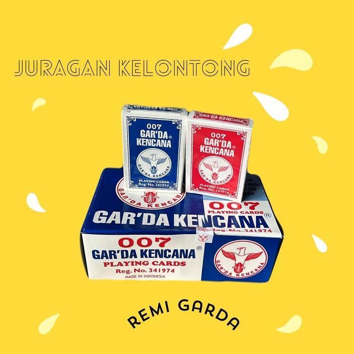 KARTU REMI GARDA KENCANA / REMI GARDA KENCANA 007 / PLAYING CARDS
