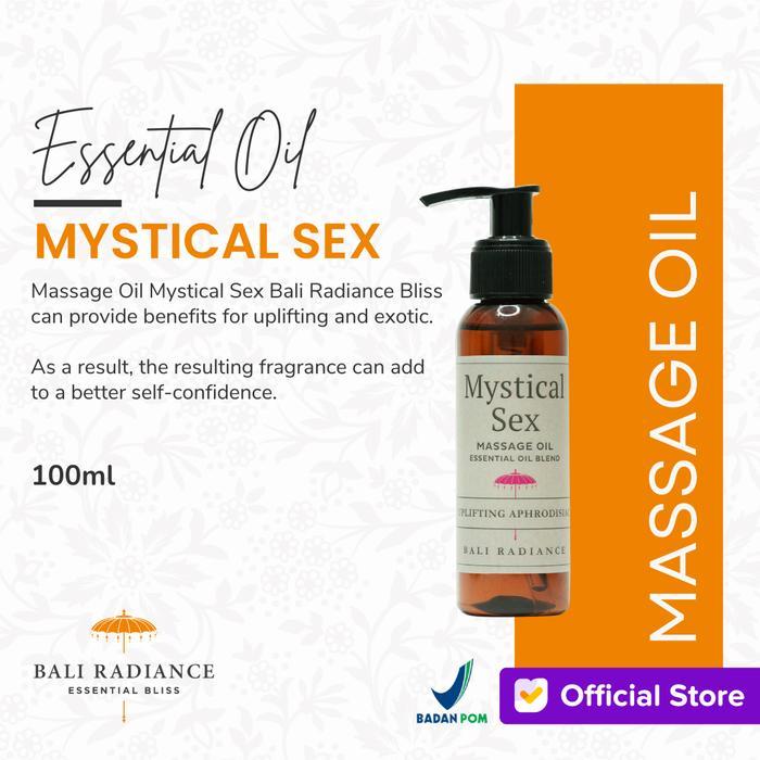 Massage Oil Mystical Sex Bali Radiance Essential Bliss