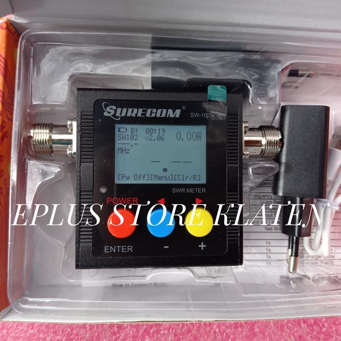 Surecom SW-102 Digital Meter VHF UHF SWR 125-525Mhz powermeter sw102