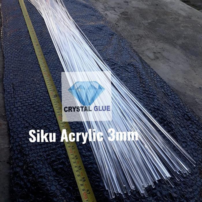 NEW siku akrilik 3 mm, siku penguat sambungan akrilik 3mm