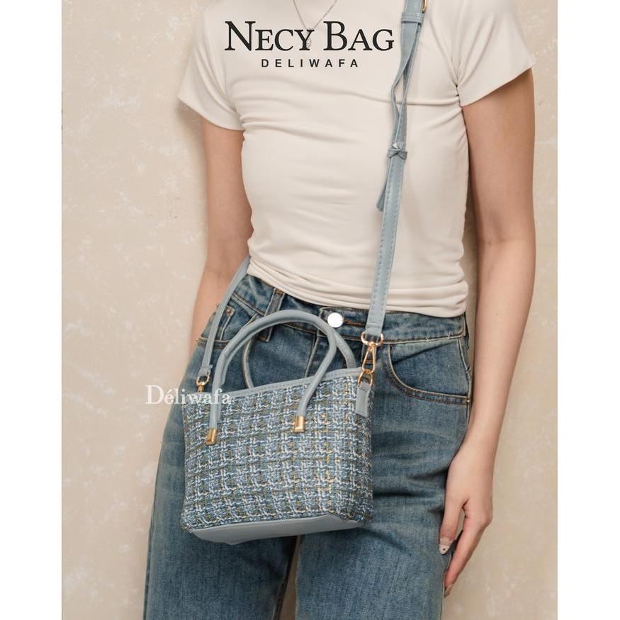 Deliwafa - Necy Bag Tas Selempang Wanita Slingbag