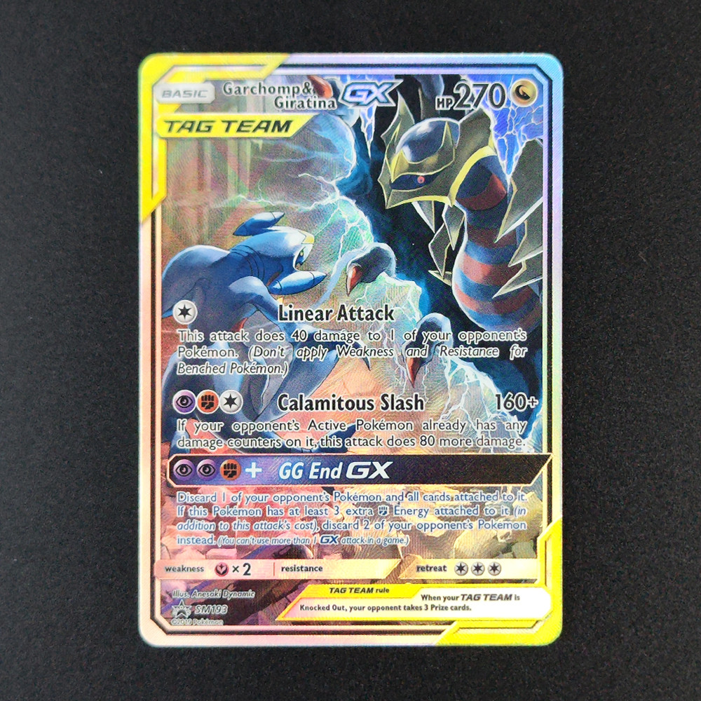 DIY Pokemon PTCG Card TAG TEAM Latias & Latios Gengai Mimikyu Mewtwo Mew Moltres Zapdos Articuno GX