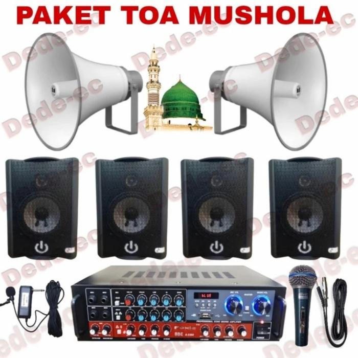 PAKET SPEAKER TOA MESJID SET LENGKAP - FIRSTCLASS