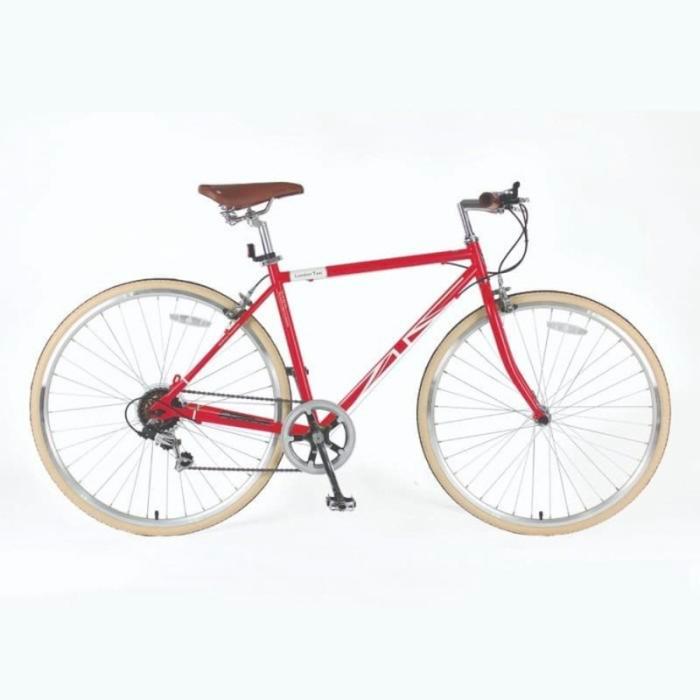 Sepeda London Taxi Road Bike 700C / Sepeda Balab London Taxi 700 C - Merah
