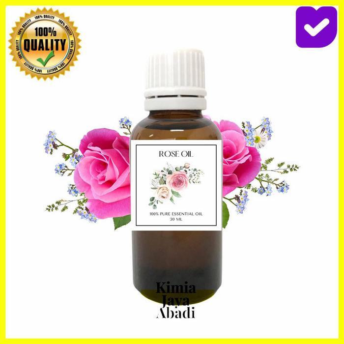 Pure Rose Essential Oil / Rose Oil / Minyak Atsiri Mawar 30 ML MURNI