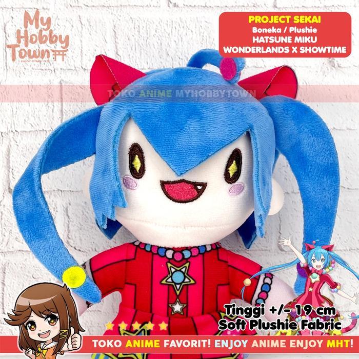 neka Anime Game Project Sekai Hatsune Miku Wonderlands Showtime Pjsekai Puroseka Plushie Doll
