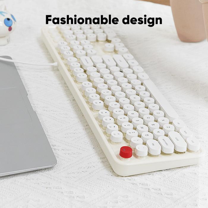 Diskon Mofii Keyboard Wired Untuk Windows Mac Sweet Original