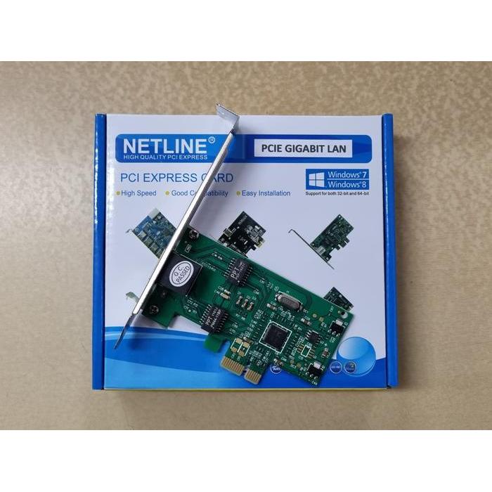 Netline Pci Express Gigabit Lan Free Low Profile Bracket