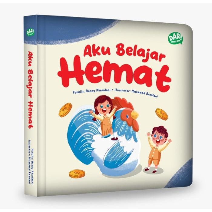 Buku Aku Belajar Hemat (Boardbook) - Buku Boardbook Anak