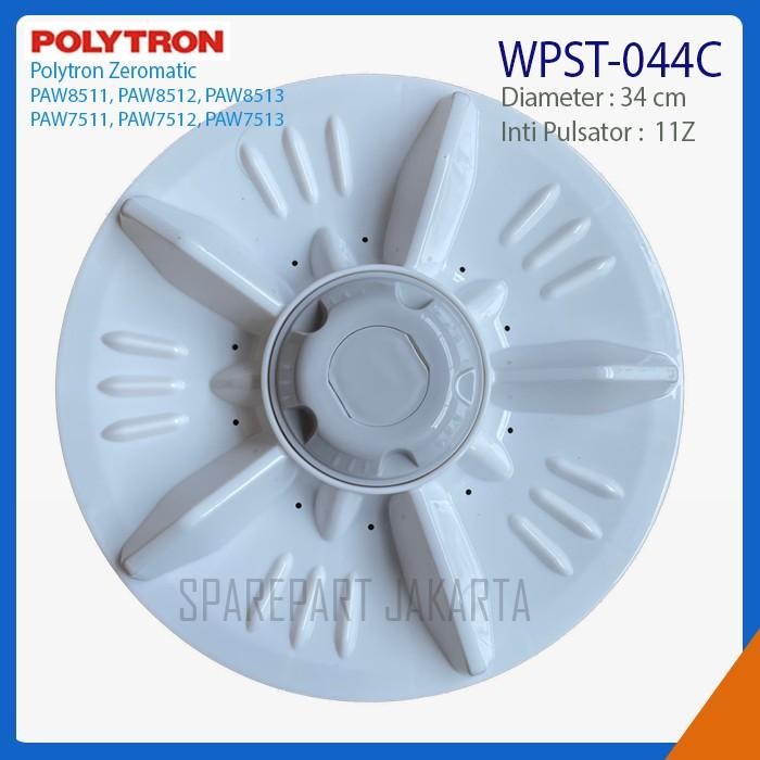 Pulsator mesin cuci Polytron zeromatic 8.5kg