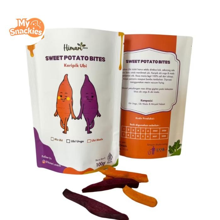 

MY SNACKIES KERIPIK UBI MADU KEMASAN TOPLES JAR 750ML