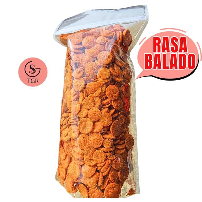 

CEMILAN SOSIS GORENG RASA BALADO MANIS - 800GR CAMILAN KERING KERIPIK FOOD SNACK PEDAS CRISPY KRIPIK