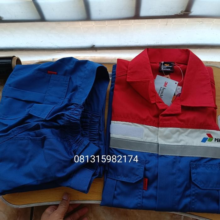 NEW PRODUK SETELAN KEMEJA-CELANA NOMEX DUPONT PERTAMINA DEFENDER ULTRA AYO TUMBAS 45