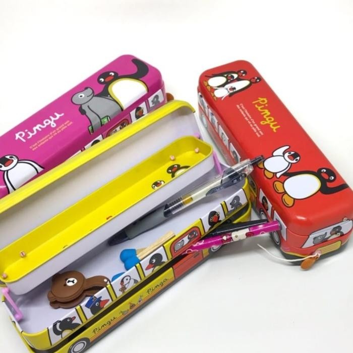

NEW PRODUK PENCIL CASE BUS 3 TINGKAT PINGGUIN DESIGN WARUNG ARA67